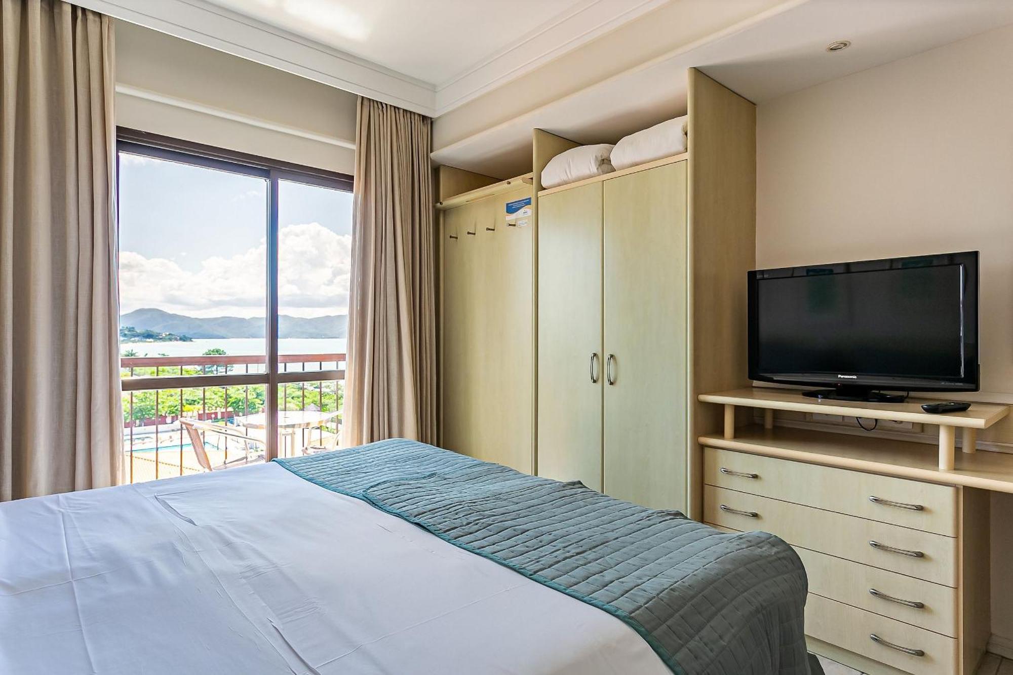 Resort pé na areia - Studios direto com proprietário JBVJR Florianópolis Esterno foto