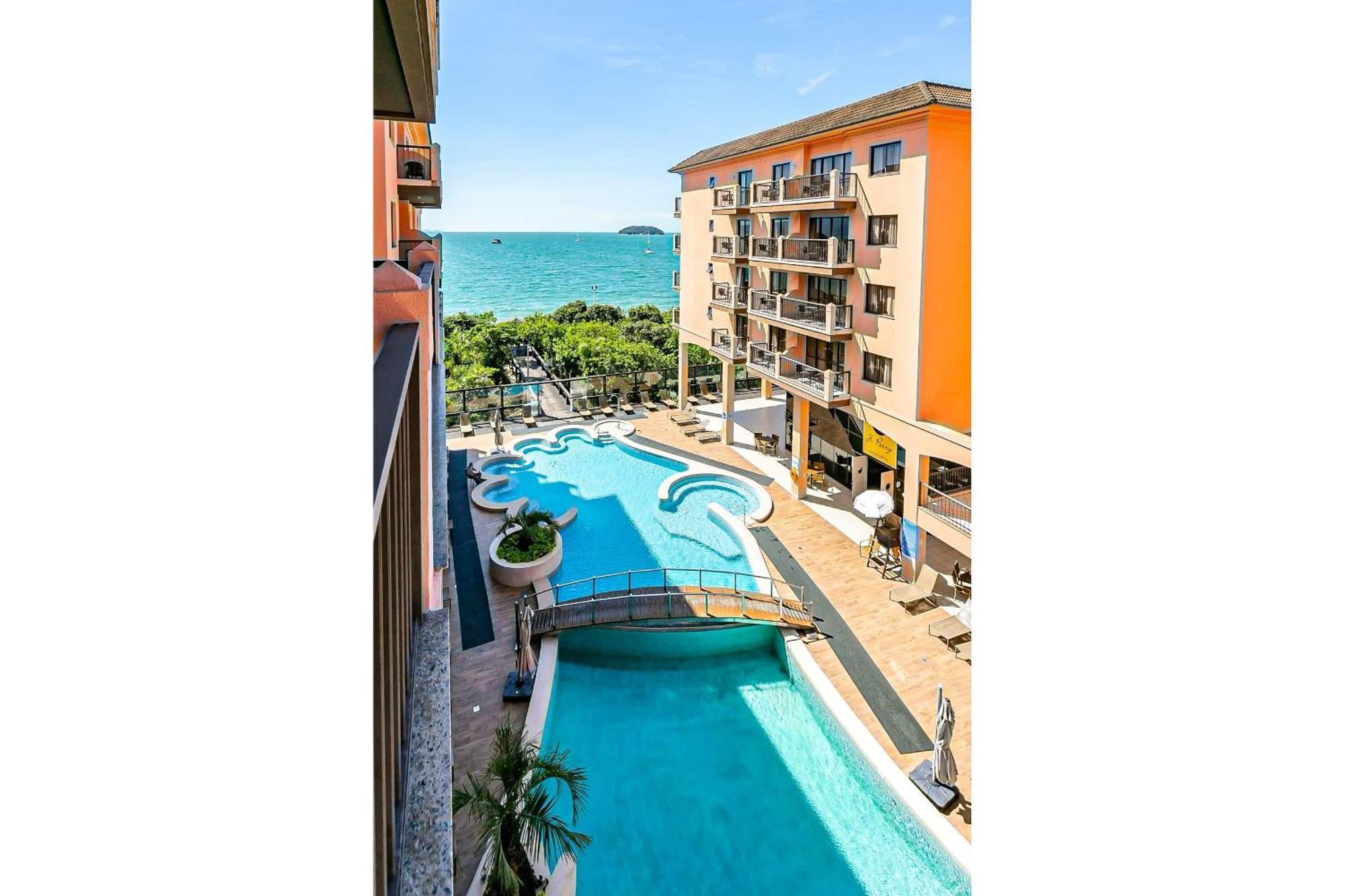 Resort pé na areia - Studios direto com proprietário JBVJR Florianópolis Esterno foto