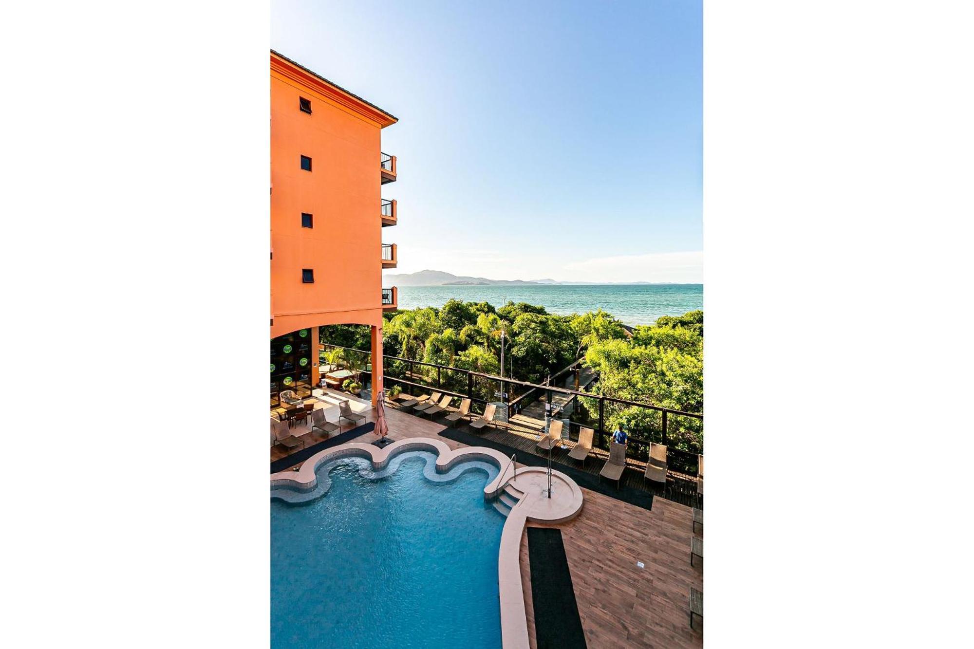 Resort pé na areia - Studios direto com proprietário JBVJR Florianópolis Esterno foto