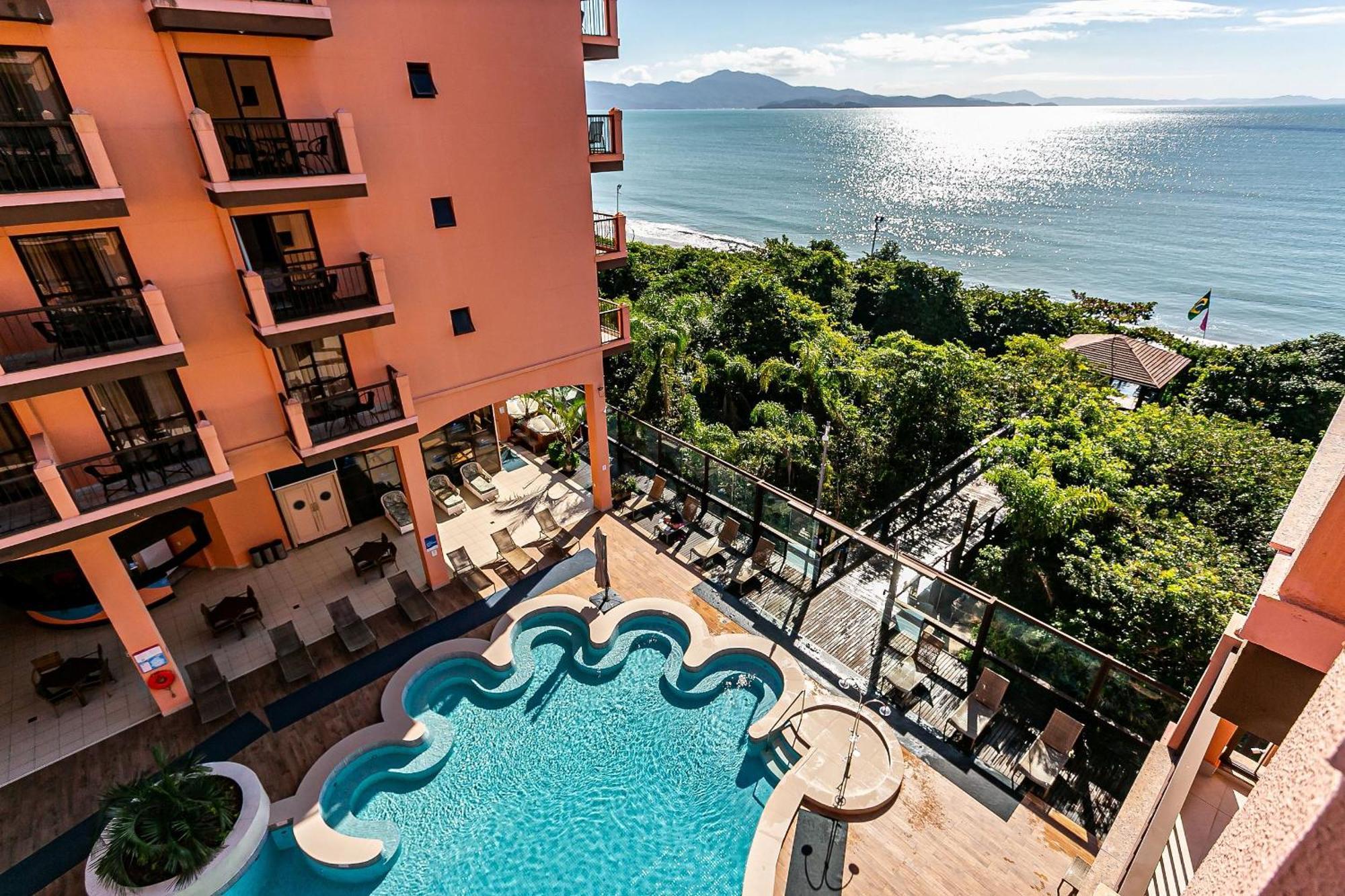 Resort pé na areia - Studios direto com proprietário JBVJR Florianópolis Esterno foto