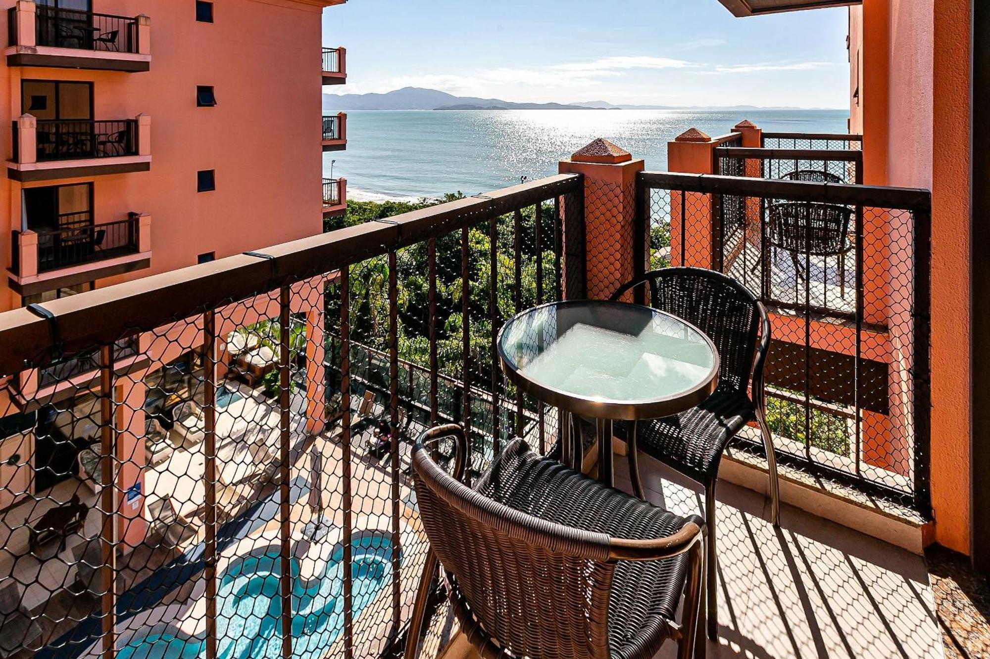 Resort pé na areia - Studios direto com proprietário JBVJR Florianópolis Esterno foto