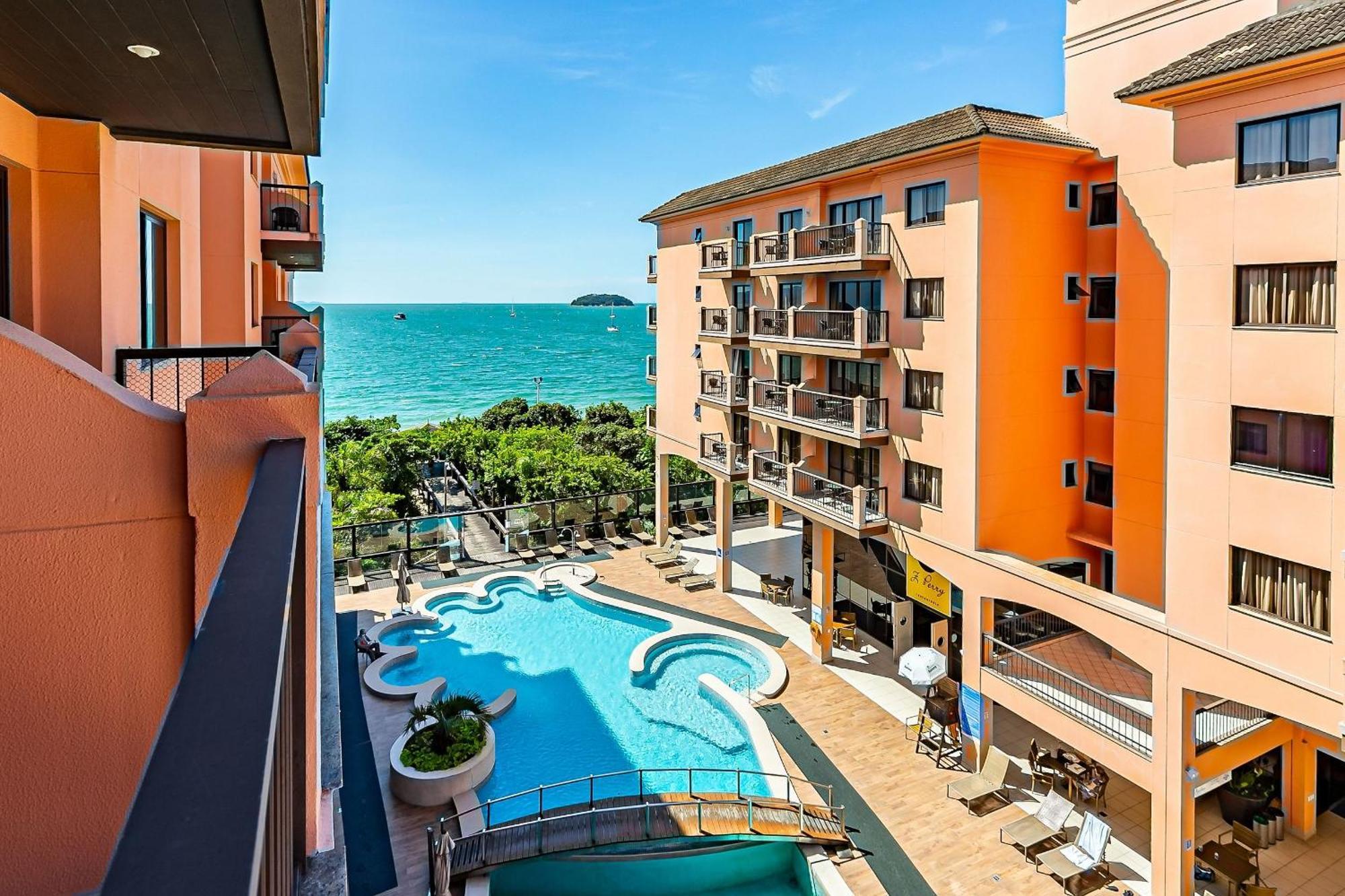 Resort pé na areia - Studios direto com proprietário JBVJR Florianópolis Esterno foto