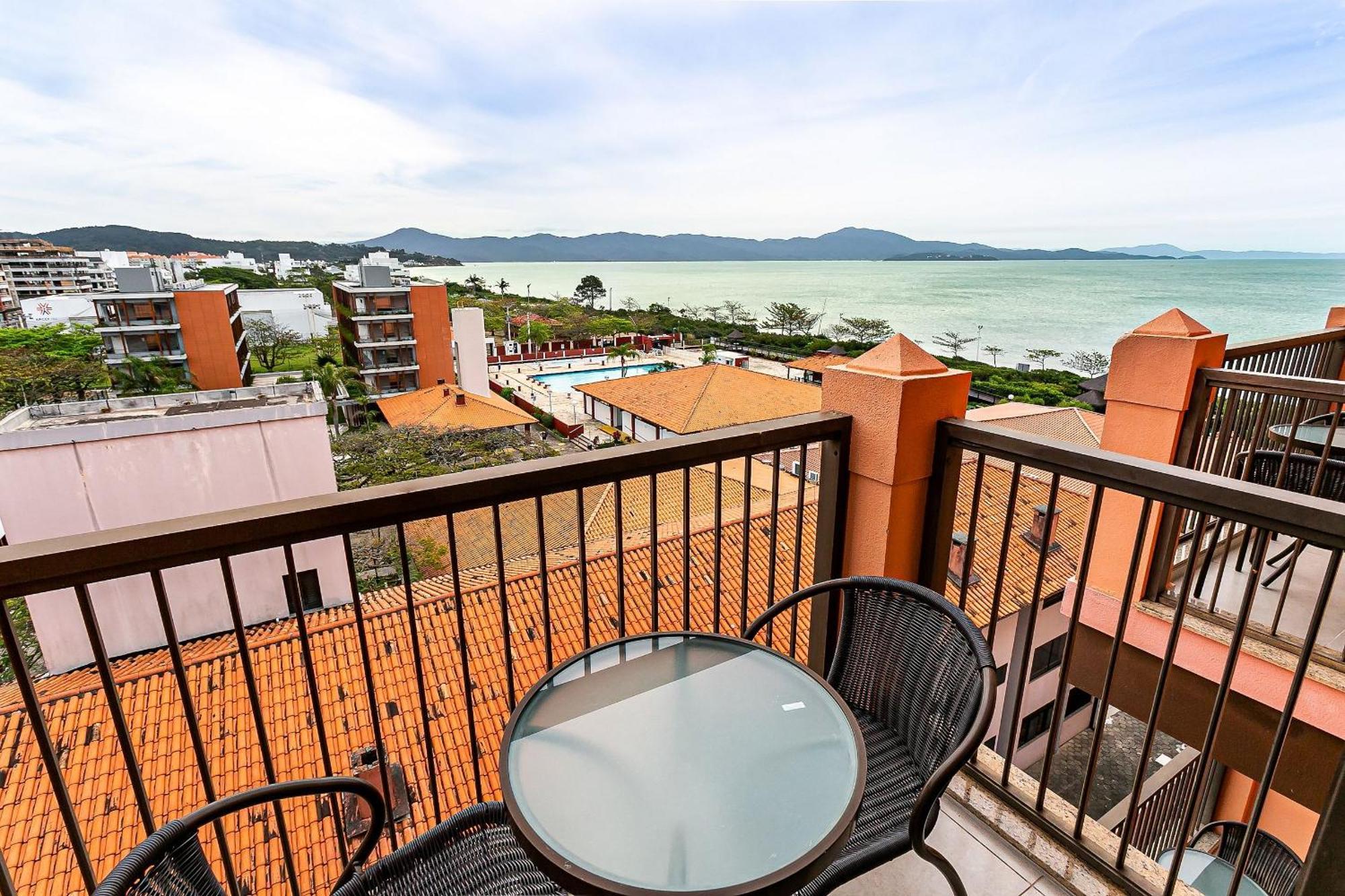 Resort pé na areia - Studios direto com proprietário JBVJR Florianópolis Esterno foto
